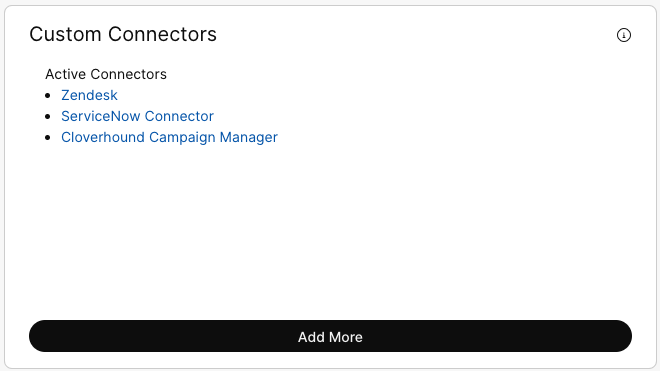Custom Connectors