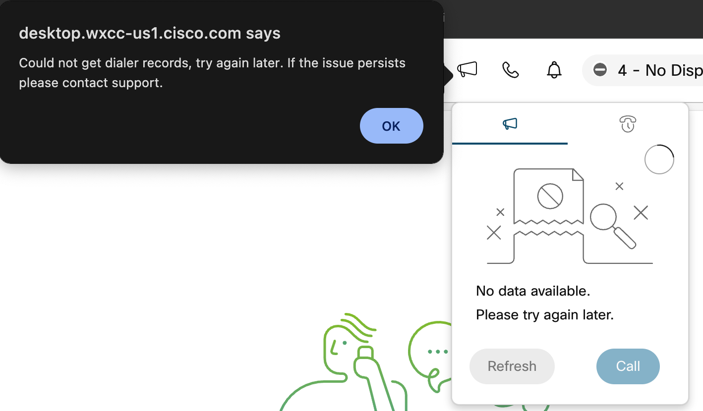 error collecting records